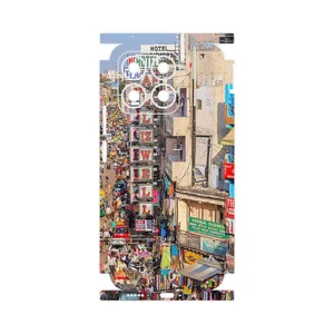 MAHOOT City of Delhi-FullSkin Cover Sticker for Honor X8b