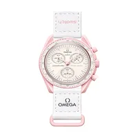 ساعت مچی عقربه‌ای کوارتز امگا مدل  MoonSwatch Mission to Venus SO33P100