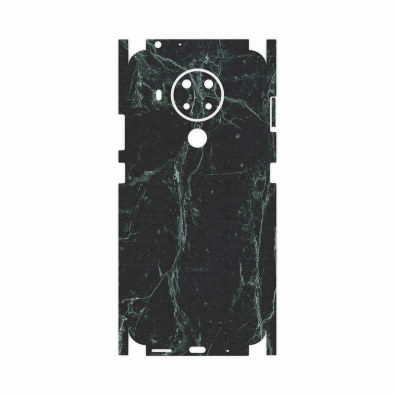 برچسب پوششی ماهوت مدل Graphite-Green-Marble-FullSkin مناسب برای گوشی موبایل نوکیا 5.4