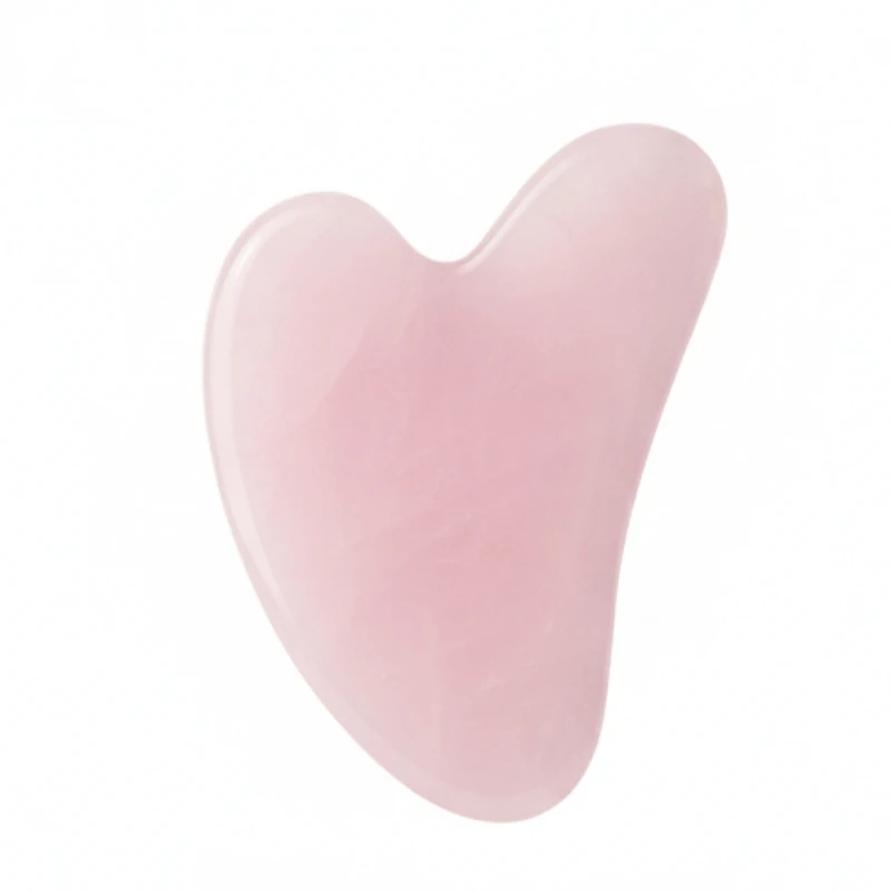 ماساژور دستی صورت مدل سنگی رز کوارتز کد 01 