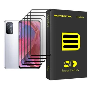 Somastel SD Glass MIX004 Screen Protector For Oppo A74 5G Pack Of 4