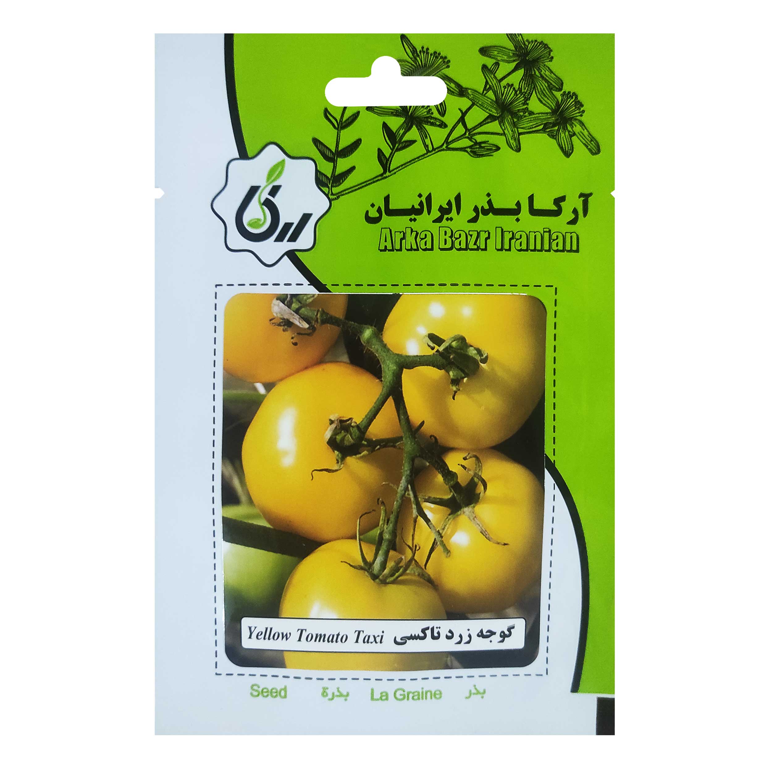 بذر گوجه زرد تاکسی آرکا بذر ایرانیان کد 150-ARK