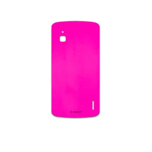 MAHOOT Phosphorus-Pink Cover Sticker for Google Nexus 4 E
