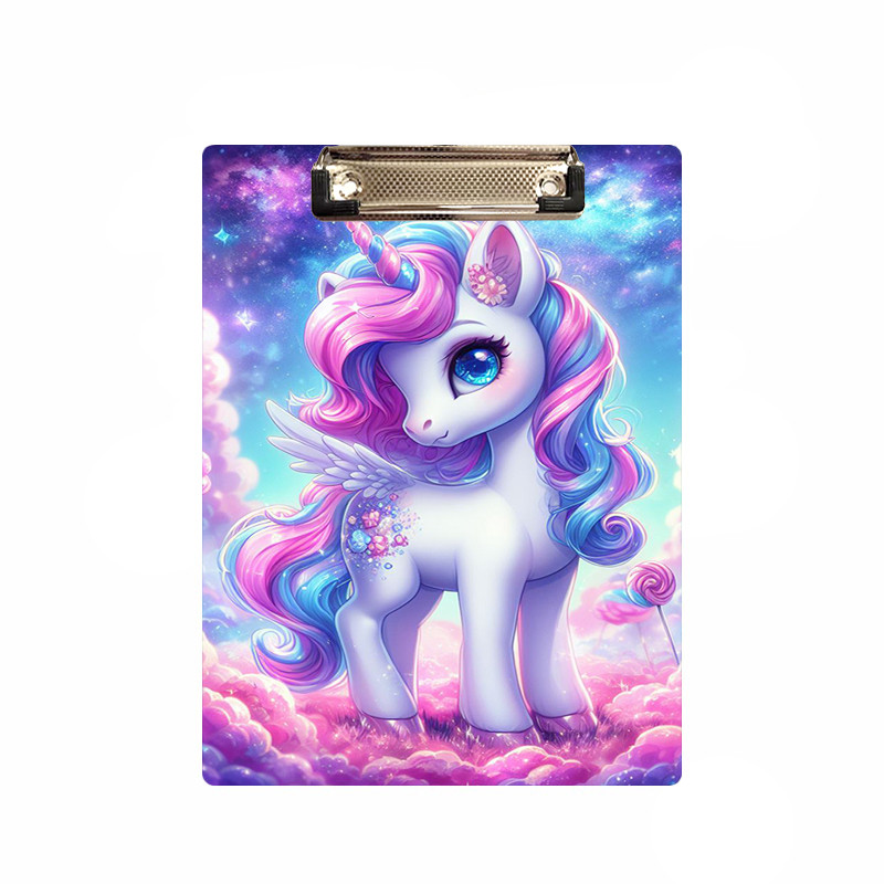 تخته شاسی طرح اسب تک شاخ کد 01چوبی سایز A4