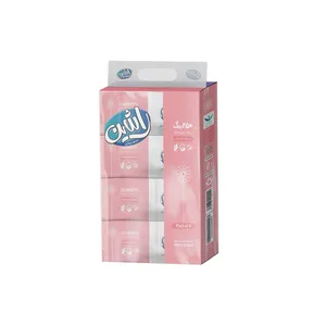 دستمال کاغذی 250 برگ راشین مدل R500 مجموعه 4 عددی