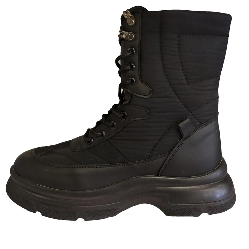 نیم بوت زنانه مدل کاپشنی کد 568