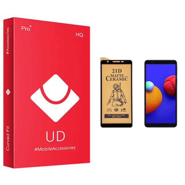 محافظ صفحه نمایش سرامیکی یو دی مدل HQ مناسب برای گوشی موبایل سامسونگ Galaxy A01 Core