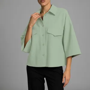 شومیز آستین بلند زنانه بنیس مدل 35322102