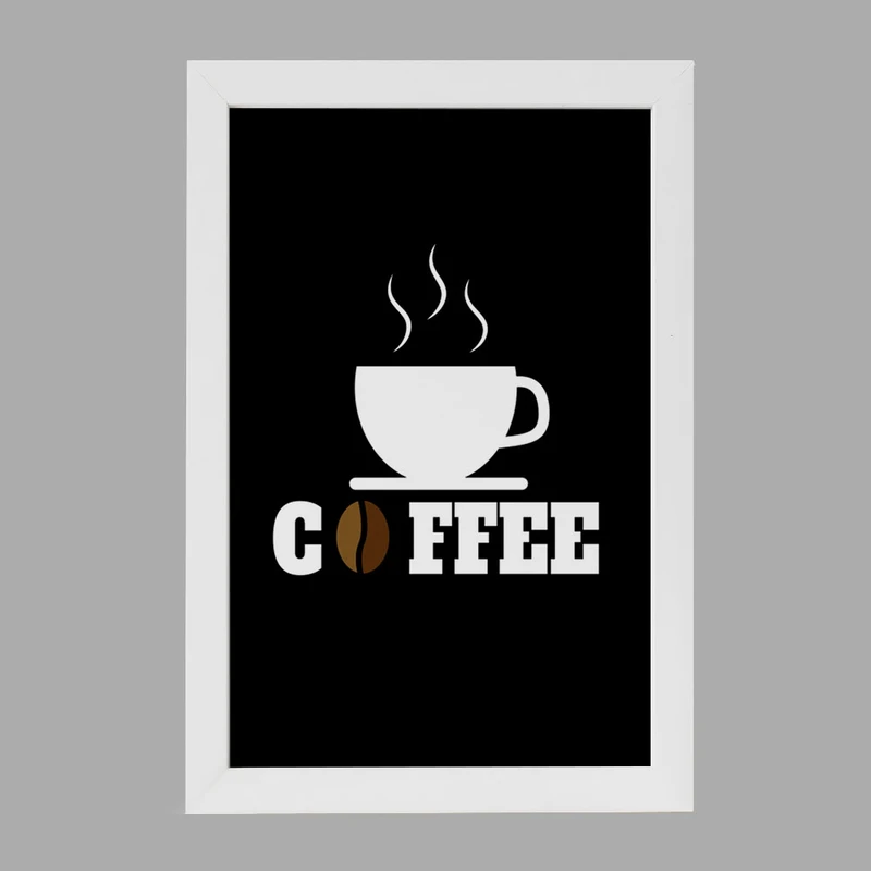 تابلو خندالو مدل کافی شاپ قهوه کد 27522