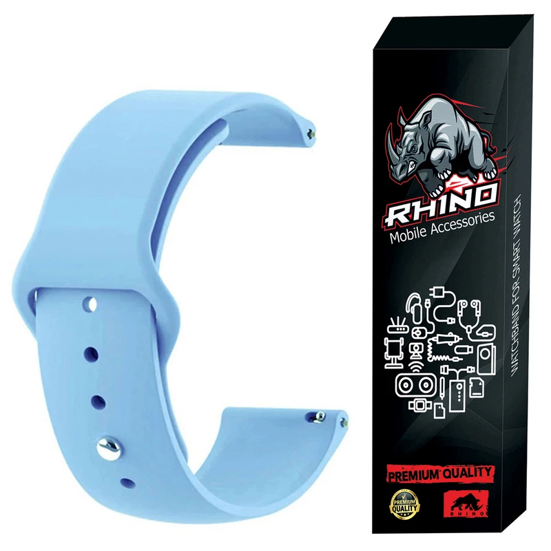 بند راینو مدل Silicone مناسب برای ساعت هوشمند کیسلکت K10 / K11 / K11 Pro / Kr / Kr2 / Kr Pro / KS / KS2 / KS Pro / L11 Pro