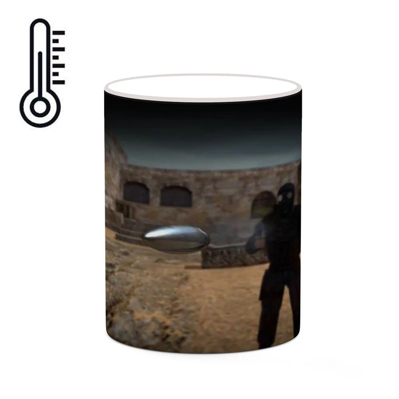 ماگ حرارتی کاکتی مدل بازی کانتر استرایک Counter-Strike 1.6 کد mgh28078