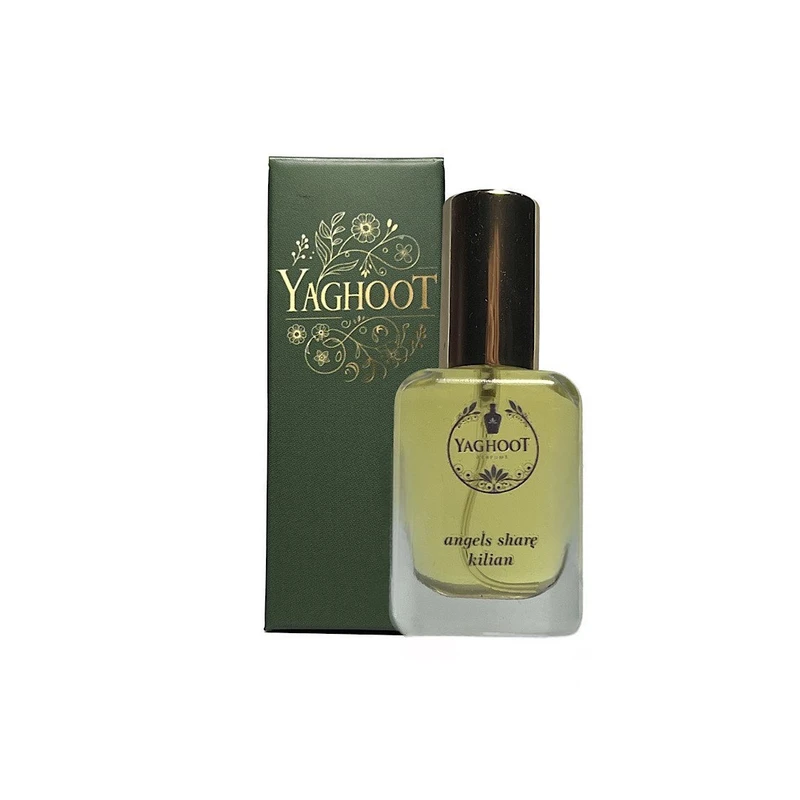 عطر جیبی زنانه یاقوت مدل آنجلز شیر با رایحه گرم حجم 10 میلی لیتر