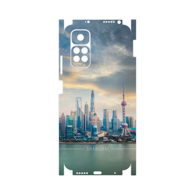 برچسب پوششی ماهوت مدل Shanghai-City-FullSkin مناسب برای گوشی موبایل شیائومی Redmi Note 11S