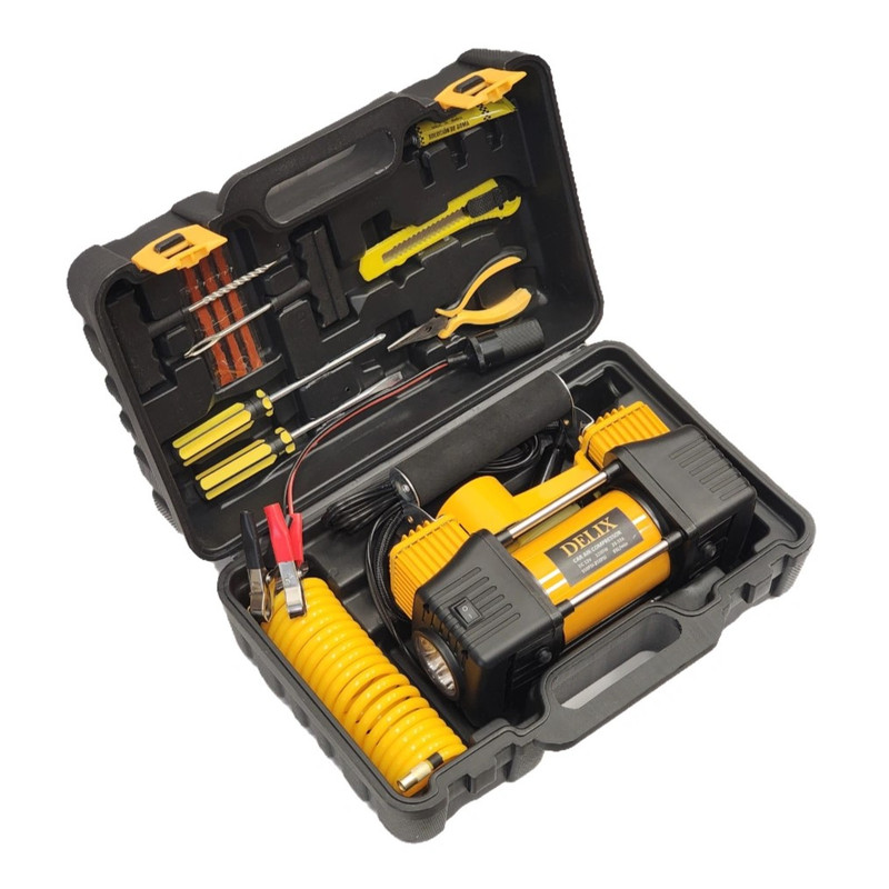 پمپ باد فندکی دلیکس مدل ORANGE12V