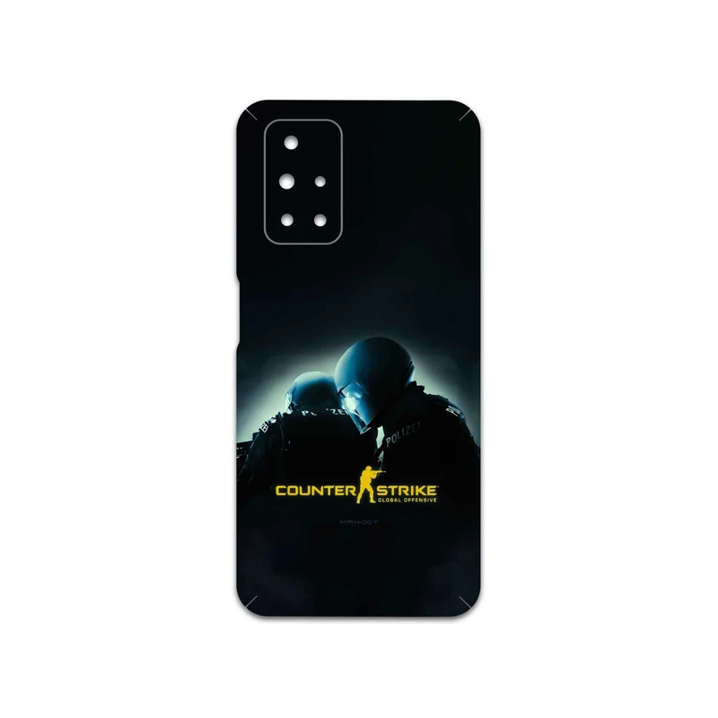 برچسب پوششی ماهوت مدل Counter-Strike مناسب برای گوشی موبایل شیائومی Redmi 10 Prime