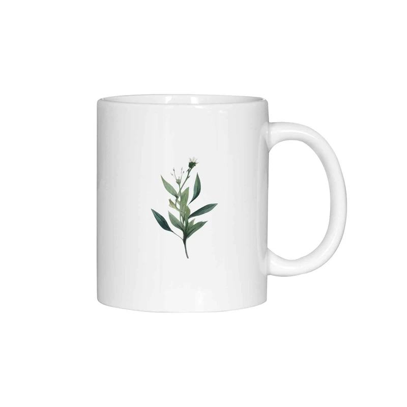 ماگ ژالینو طرح گل کد 001