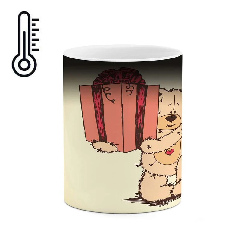 ماگ حرارتی کاکتی مدل خرس کد mgh10279