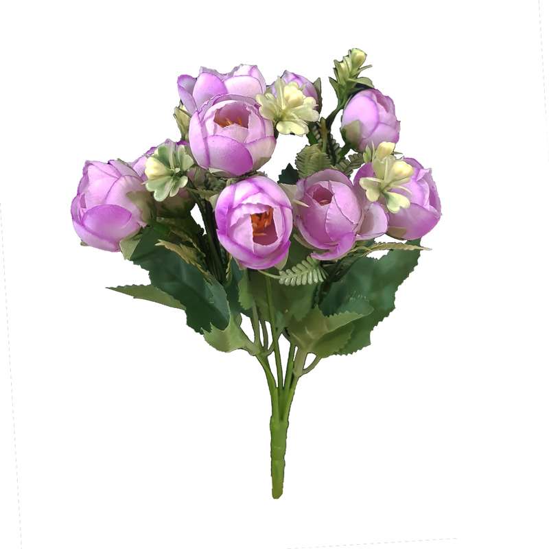 گل مصنوعی مدل نسترن 11 گل کد 11