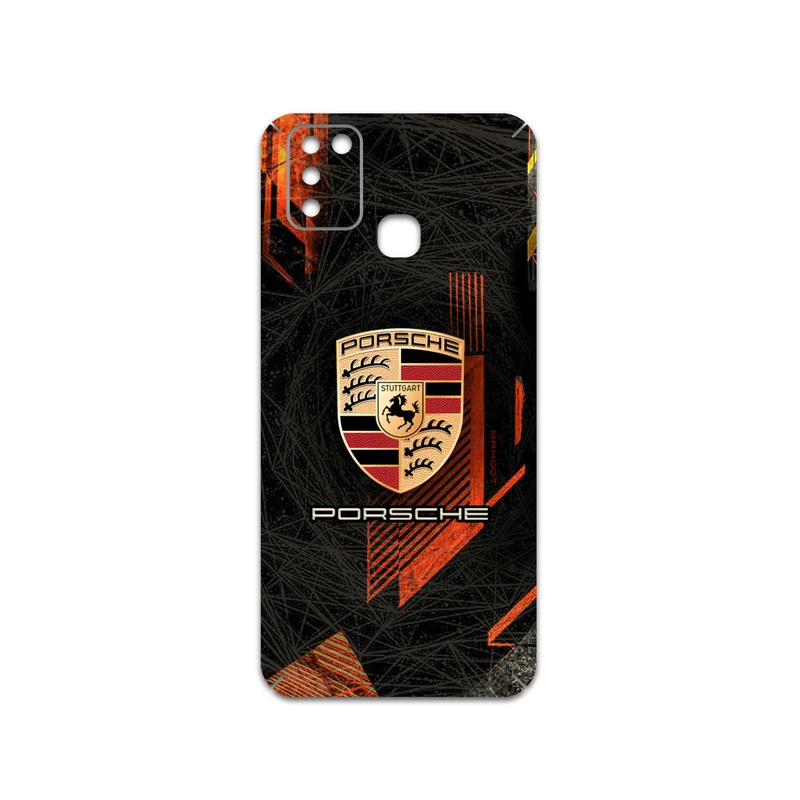 برچسب پوششی ماهوت مدل Porsche-Logo مناسب برای گوشی موبایل اینفینیکس Smart 6 X657B