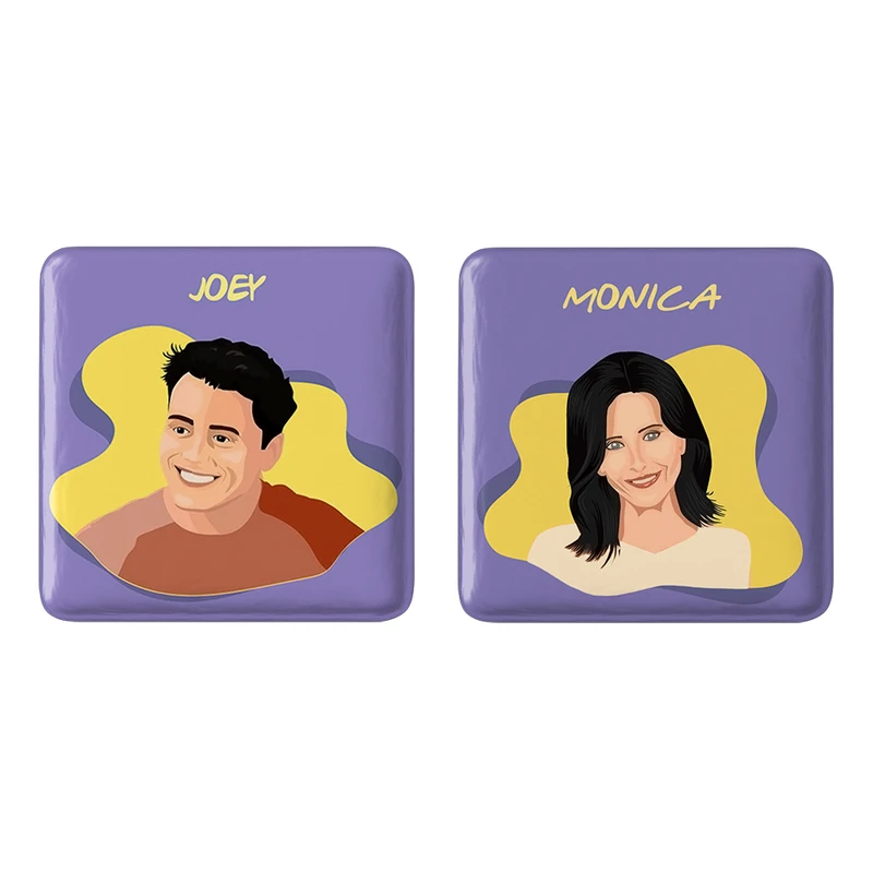 مگنت خندالو مدل سریال فرندز کد 39083909 مجموعه 2 عددی