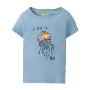 تی شرت آستین کوتاه دخترانه لوپیلو مدل عروس دریایی