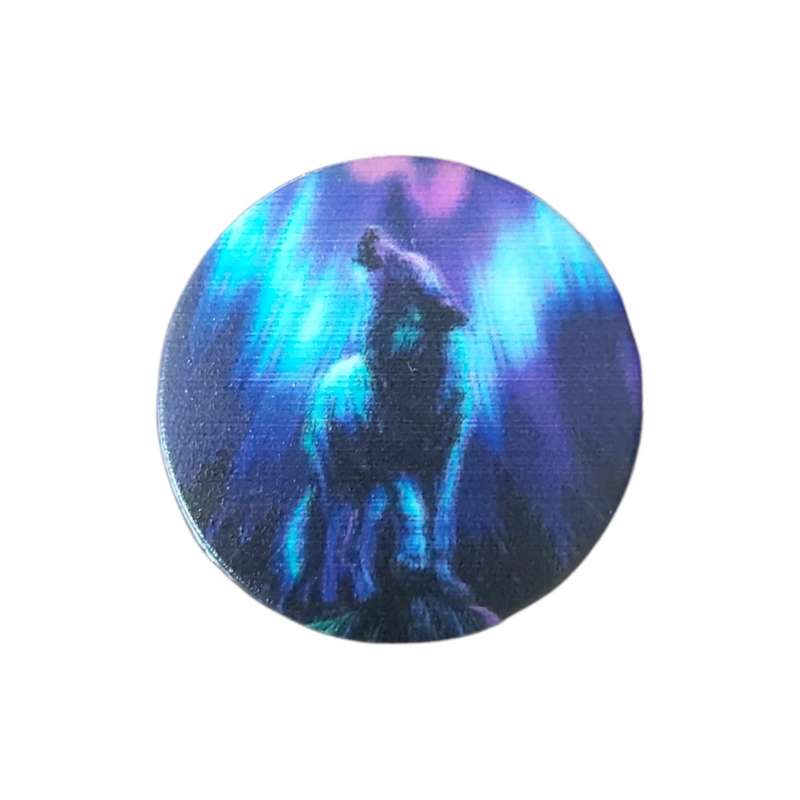 پایه نگهدارنده گوشی موبایل و تبلت پاپ سوکت طرح گرگ مدل Wolf