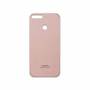 MAHOOT Rose Gold Leather Cover Sticker for Huawei Y6 2018