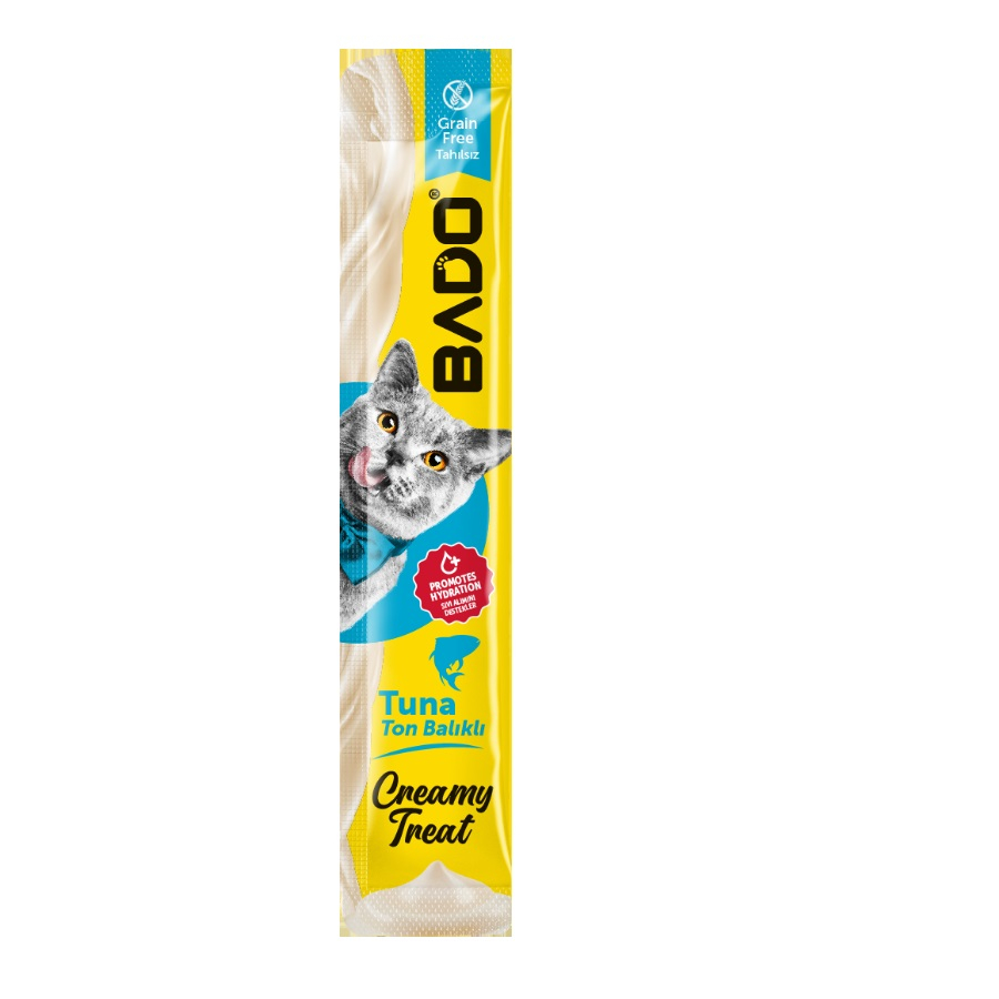 تشویقی گربه مدل بستنی طعم ماهی تن وزن 15 گرم