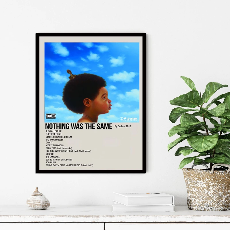 تابلو آتریسا مدل طرح پوستر فیلم Nothing Was the Same مدل ATM824