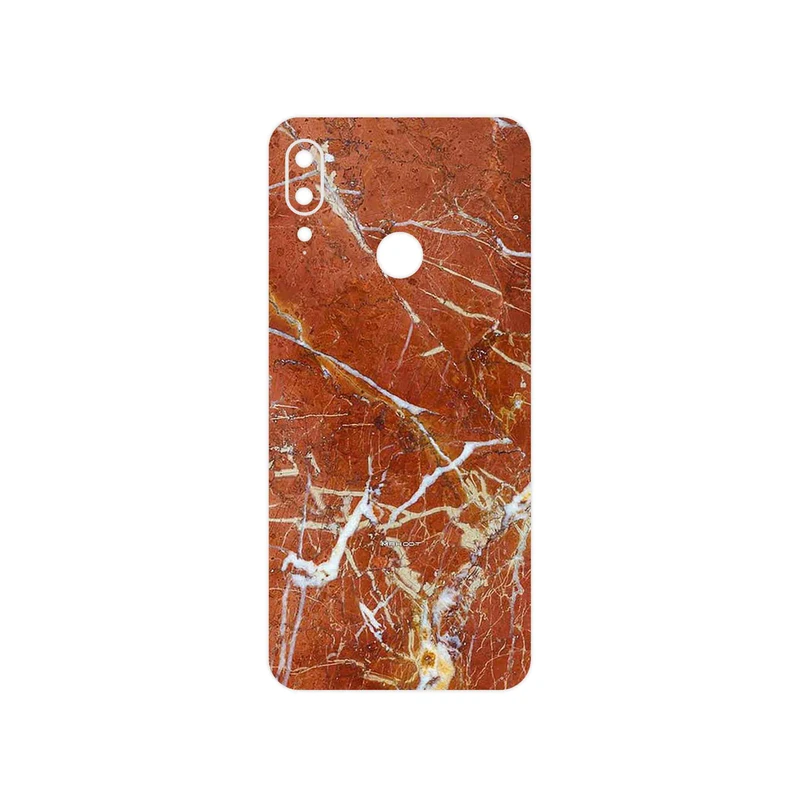 برچسب پوششی ماهوت مدل Red Marble مناسب برای گوشی موبایل موتورولا Moto E6 Plus