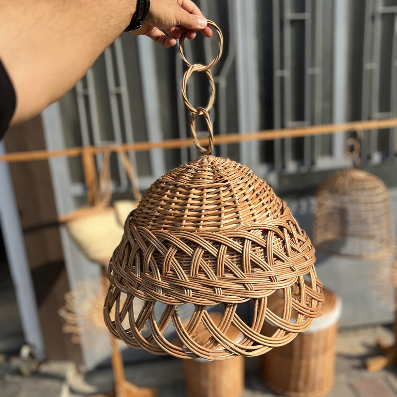 لوستر حصیری مدل مروار