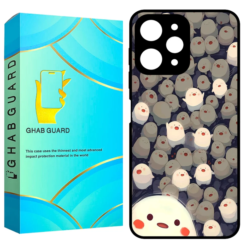 کاور قاب گارد طرح عروسکی مدل GCHPR12 مناسب برای گوشی موبایل شیائومی Redmi 12 4G / Redmi 12 5G / Poco M6 Pro 5G