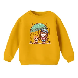 سویشرت بچگانه مدل دخترک و چتر 