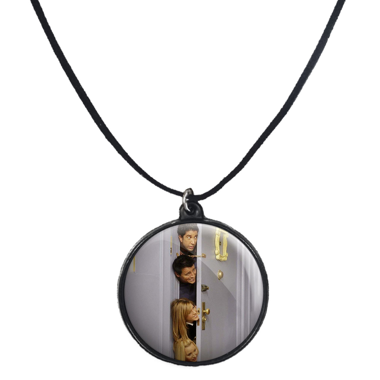 گردنبند پرمانه طرح فرندز کد pmb.18744 مدل دو طرفه