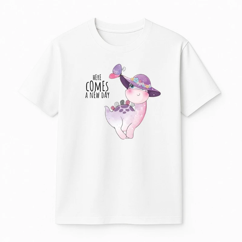 تی‌شرت آستین کوتاه پسرانه مدل زرافه کلاهدار 