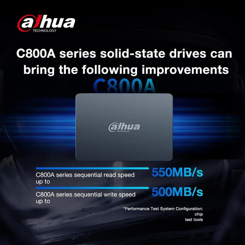 اس اس دی اینترنال داهوا مدل C800A ظرفیت 128 گیگابایت