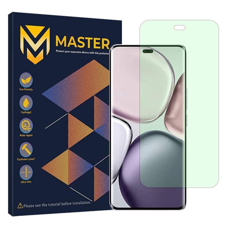 محافظ صفحه نمایش آنتی گرین مستر مدل هیدروژلی مناسب برای گوشی موبایل آنر X9c