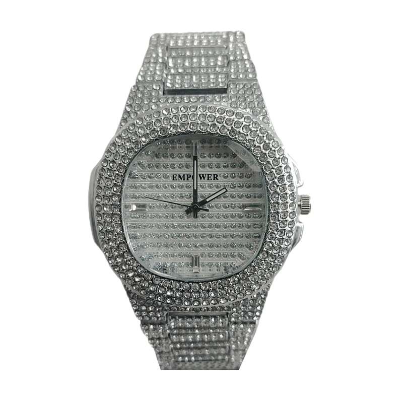 ساعت مچی عقربه ای امپاور مدل فول نگین ساعت مچی عقربه ای امپاور مدل فول نگین