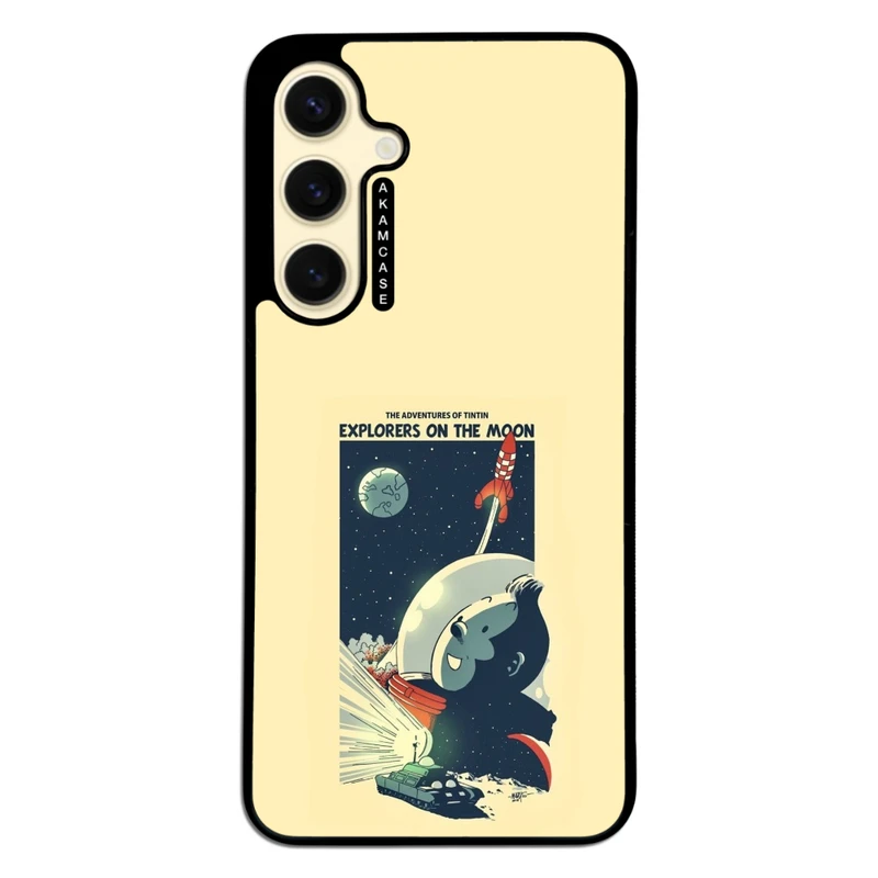 کاور آکام مدل AMC-WSGS24FE-TINTIN-6 مناسب برای گوشی موبایل سامسونگ Galaxy S24 FE