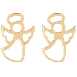 گوشواره طلا 18 عیار زنانه عدنان مدل WRG9