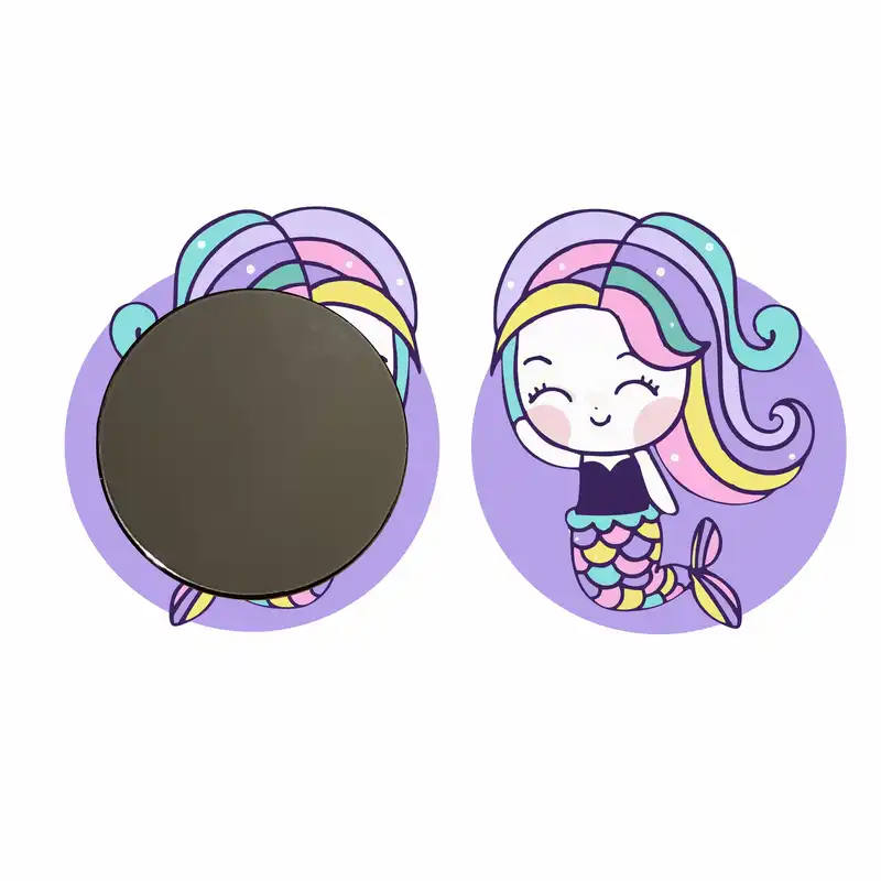 آینه جیبی مدل پری دریایی کد 02