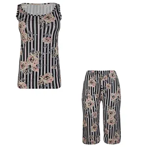 ست تاپ و شلوارک زنانه مدل 100103450