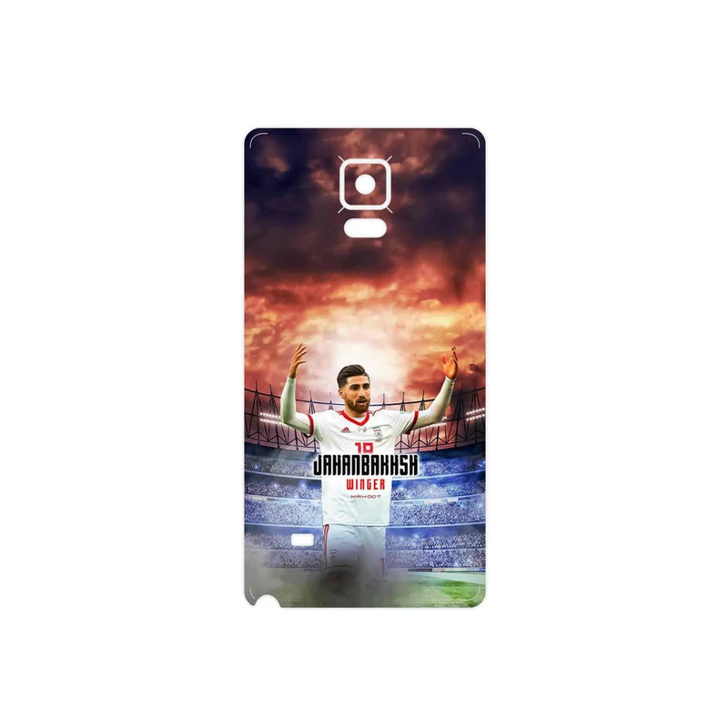 برچسب پوششی ماهوت مدل Alireza Jahanbakhsh مناسب برای گوشی موبایل سامسونگ Galaxy Note 4