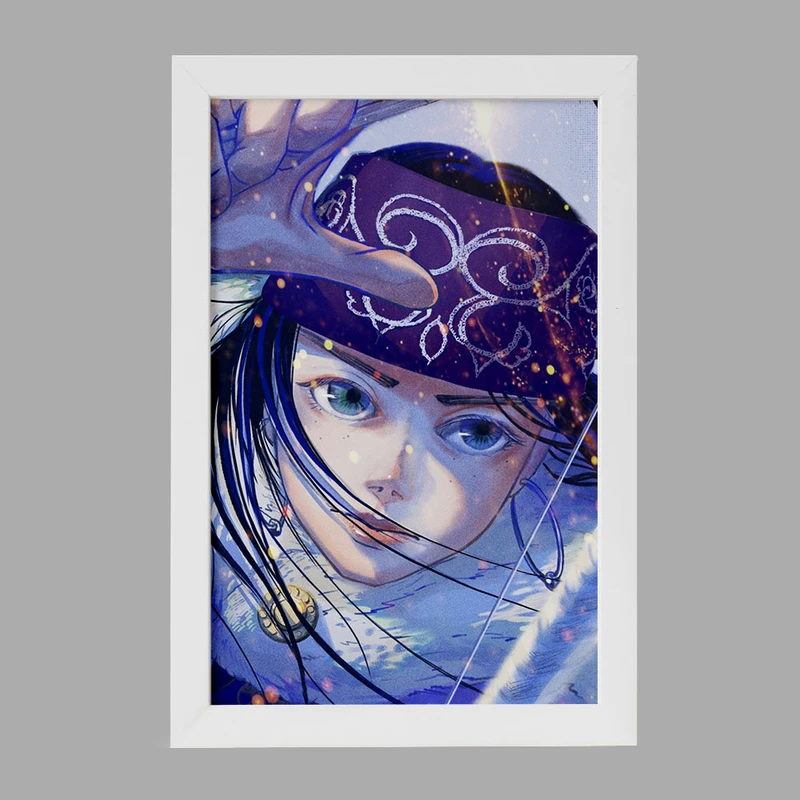 تابلو خندالو مدل اسیرپا انیمه کامویی طلایی Golden Kamuy کد 23740