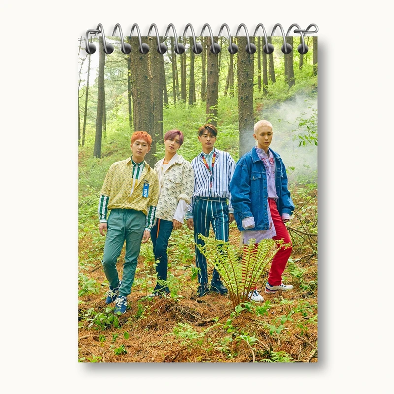 دفتر یادداشت 50 برگ خندالو مدل گروه شاینی Shinee کد 21372