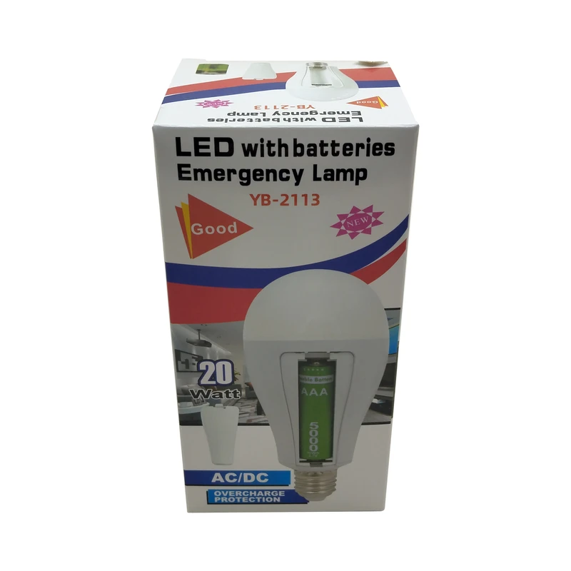 عکس شماره 11 : لامپ اضطراری مدل هوشمند کد yb-2113 20w