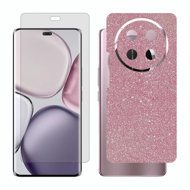 محافظ صفحه نمایش شفاف گلس مدل Together مناسب برای گوشی موبایل آنر X9c به همراه برچسب پوششی