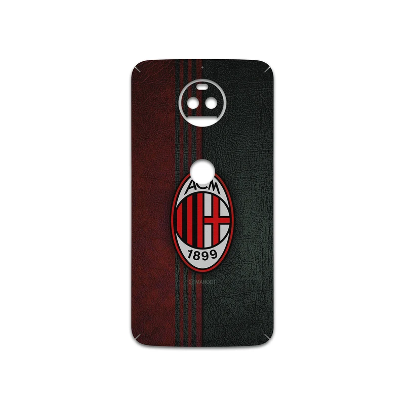 برچسب پوششی ماهوت مدل AC-Milan-FC مناسب برای گوشی موبایل موتورولا Moto G5S Plus
