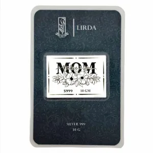 تخفیف شمش نقره لیردا مدل مادر 999-10