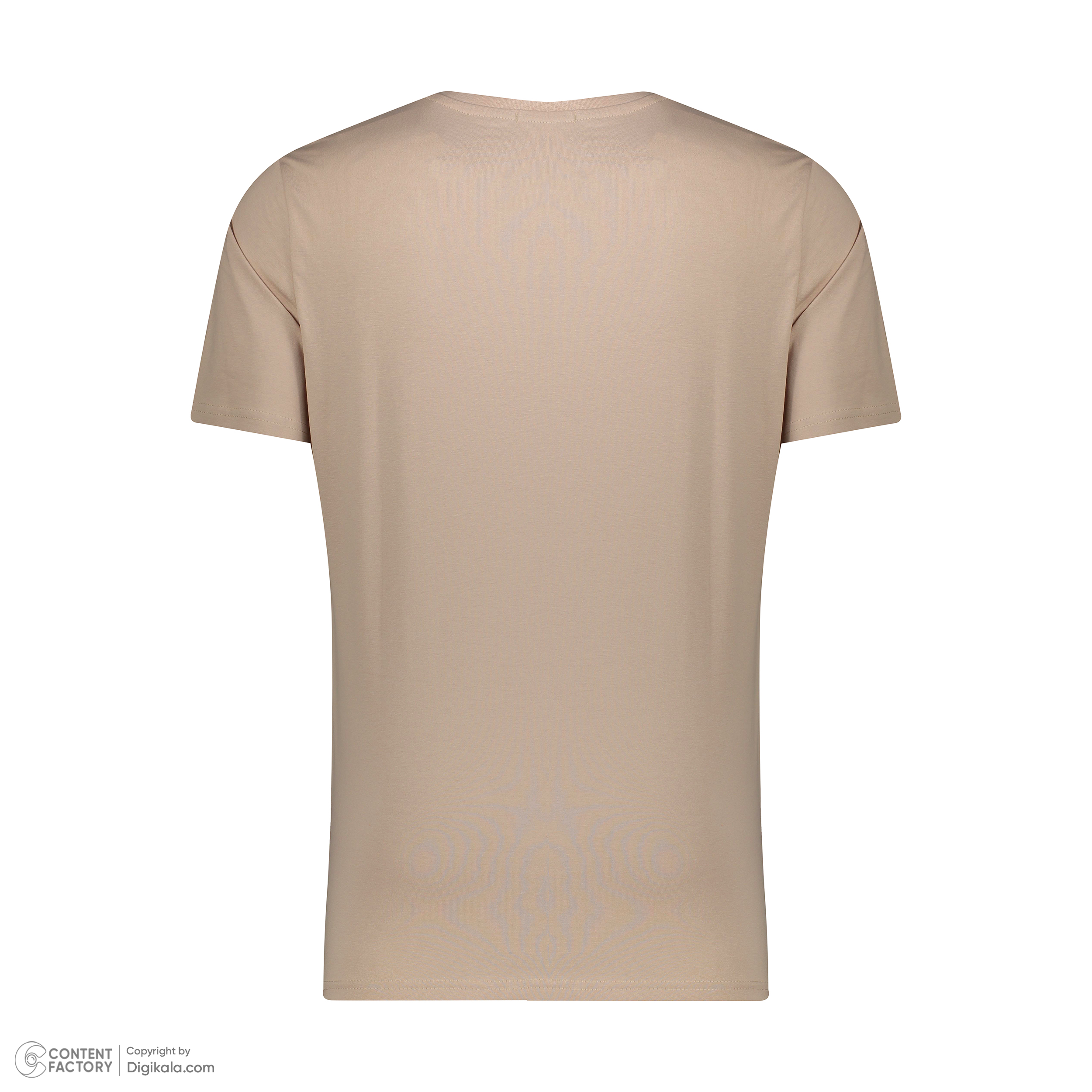 تی شرت آستین کوتاه مردانه ایزی دو مدل 2181299-7 -  - 4
